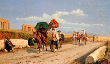 Arab or Arabic people and life. Orientalism oil paintings  474, unknow artist